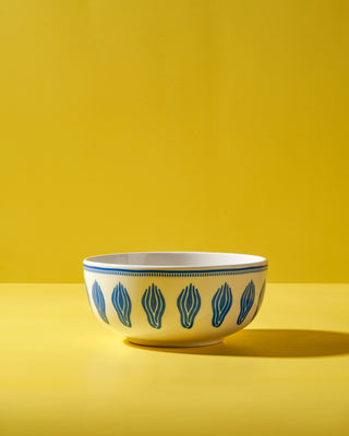 Hand Painted Designs and Colourful Handmade Porcelain Bowl Set  