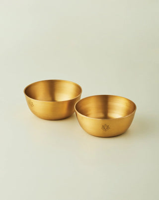 Bahaar Brass Thali Set - Lovedwell