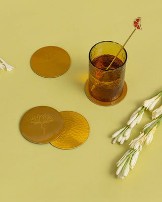 Bahaar Padma Coaster - Set of 4 - Lovedwell