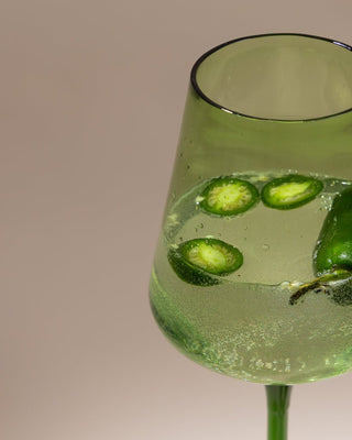 Basil Wine Glass - Set of 2 - Lovedwell