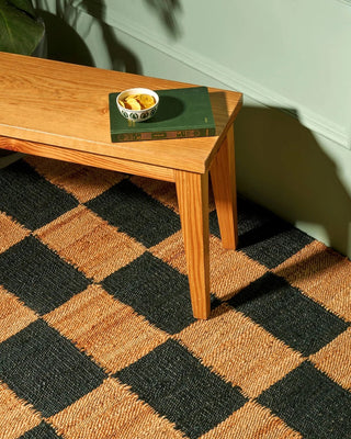 Cuadros Jute Rug - Green - Lovedwell