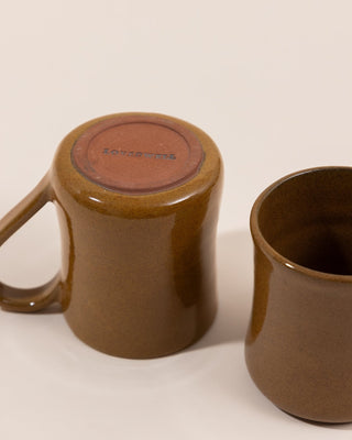 Earth Mustard Stoneware Cup - Lovedwell