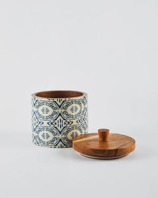 Fai Wooden Storage Jar - Lovedwell