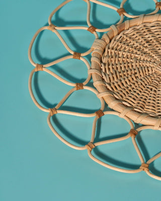 Isla Cane Charger Plate - Set of 2 - Lovedwell