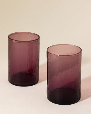 Lilac Echoes Glass - Set of 2 - Lovedwell