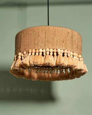 Luz Jute Pendant Lamp - Lovedwell