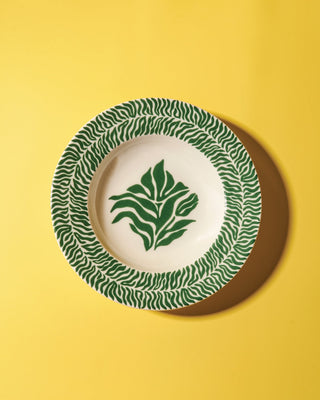 Paella Pasta Plate - Green - Lovedwell