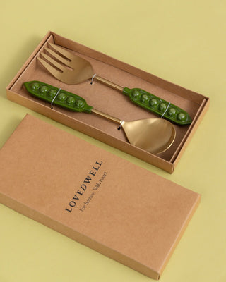 Peas in a Pod Servers - Set of 2 - Lovedwell