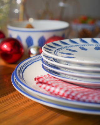 Picadillo Dinner Plate - Blue (Set of 2) - Lovedwell