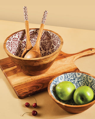 Tuli Wooden Salad Bowl - Lovedwell