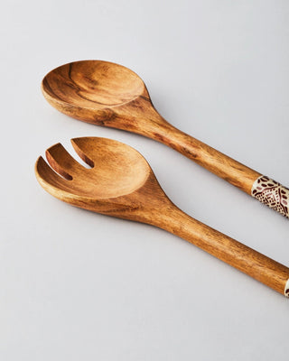Tuli Wooden Salad Servers - Lovedwell