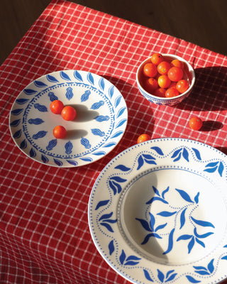 Turron Dessert Plate - Blue - Lovedwell