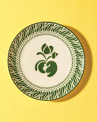 Turron Dessert Plate - Green - Lovedwell