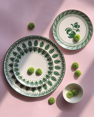 Turron Dessert Plate - Green - Lovedwell