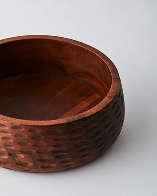 Wooden Fruit Bowl (Dark Acacia) - Lovedwell
