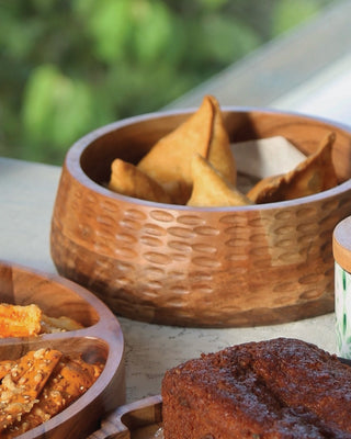 Wooden Fruit Bowl (Natural) - Lovedwell