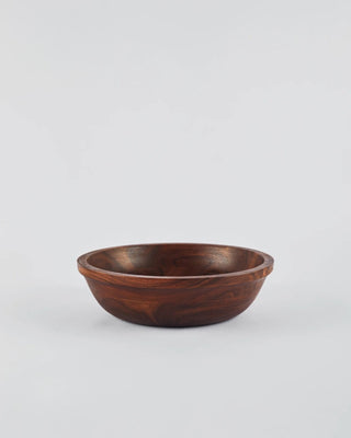 Wooden Serving Bowls (Dark Acacia) - Lovedwell