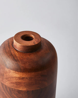 Wooden Vase (Dark Acacia) - Lovedwell