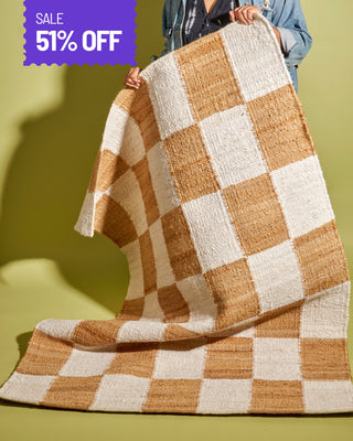 Cuadros Jute Rug - White