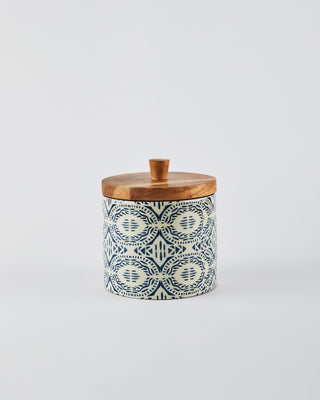 Fai Wooden Storage Jar