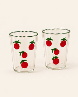Cherry Tomato Juice Glass – Set of 2