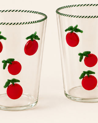 Cherry Tomato Juice Glass – Set of 2