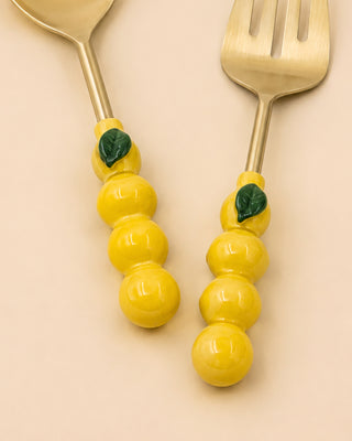 Zesty Lemon Servers – Set of 2