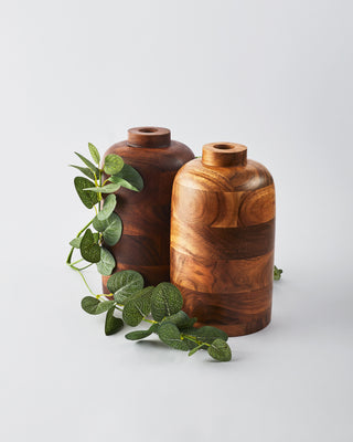 Wooden Vase (Natural)