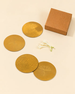 Bahaar Padma Coaster - Set of 4 - Lovedwell