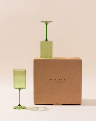 Basil Cocktail Glass - Set of 2 - Lovedwell
