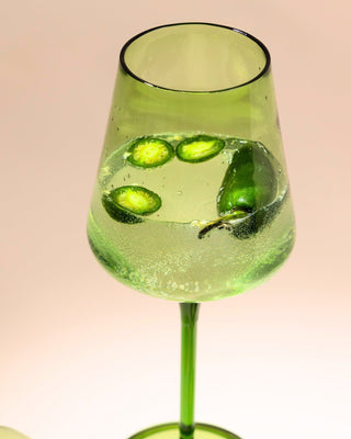 Basil Wine Glass - Set of 2 - Lovedwell