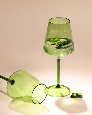 Basil Wine Glass - Set of 2 - Lovedwell