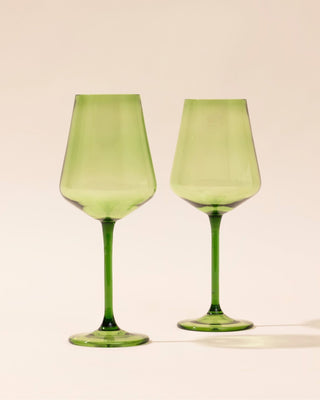 Basil Wine Glass - Set of 2 - Lovedwell
