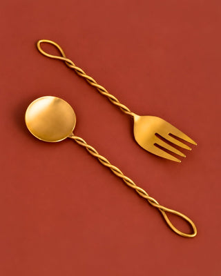 Bel Salad Servers - Set of 2 - Lovedwell