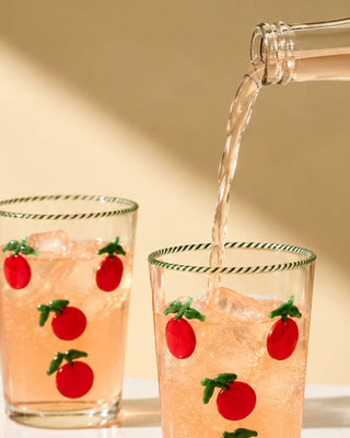 Cherry Tomato Juice Glass – Set of 2 - Lovedwell