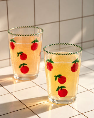 Cherry Tomato Juice Glass – Set of 2 - Lovedwell