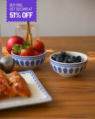 Chopito Tapas Bowls - Blue (Set of 2) - Lovedwell