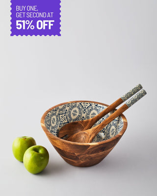 Fai Wooden Salad Servers - Lovedwell