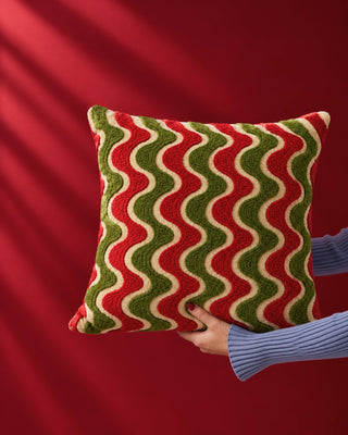 Gelato Wave Cushion Cover (45 X 45 cm) - Lovedwell