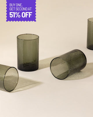 Green Echoes Glass - Set of 4 - Lovedwell