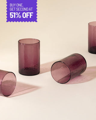 Lilac Echoes Glass - Set of 4 - Lovedwell