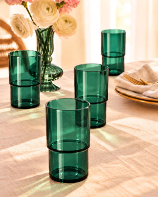 Mehfil Gift Set - Glasses with Coasters - Lovedwell