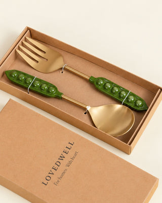 Peas in a Pod Servers - Set of 2 - Lovedwell