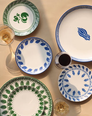 Picadillo Dinner Plate - Blue (Set of 2) - Lovedwell