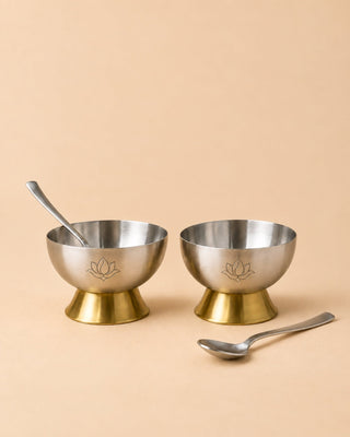 Rasa Gelato Cup & Spoon – Set of 2 - Lovedwell