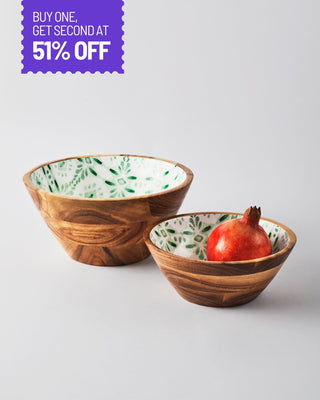 Sigago Wooden Salad Bowl - Lovedwell