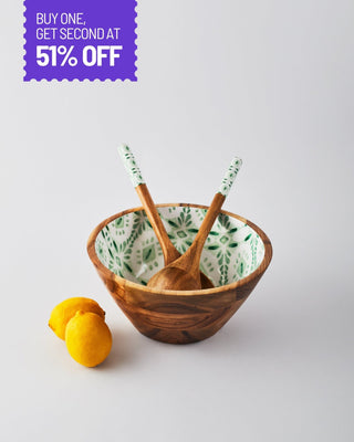 Sigago Wooden Salad Servers - Lovedwell