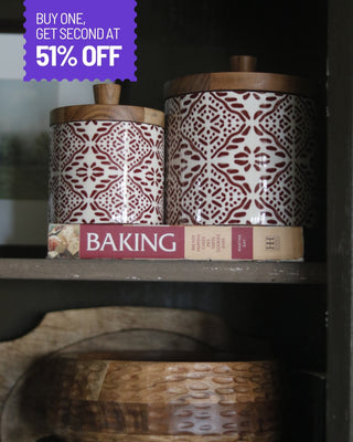 Tuli Wooden Storage Jar - Lovedwell