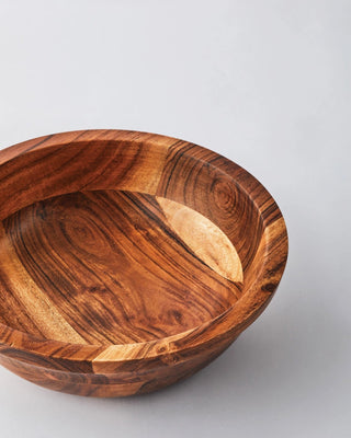 Wooden Serving Bowls (Natural) - Lovedwell