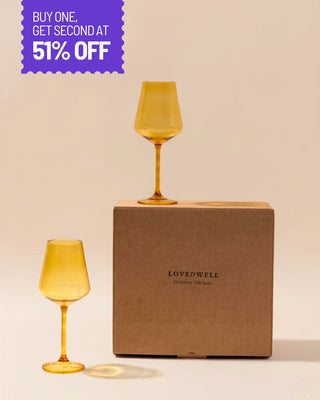 Zest Wine Glass - Set of 2 - Lovedwell